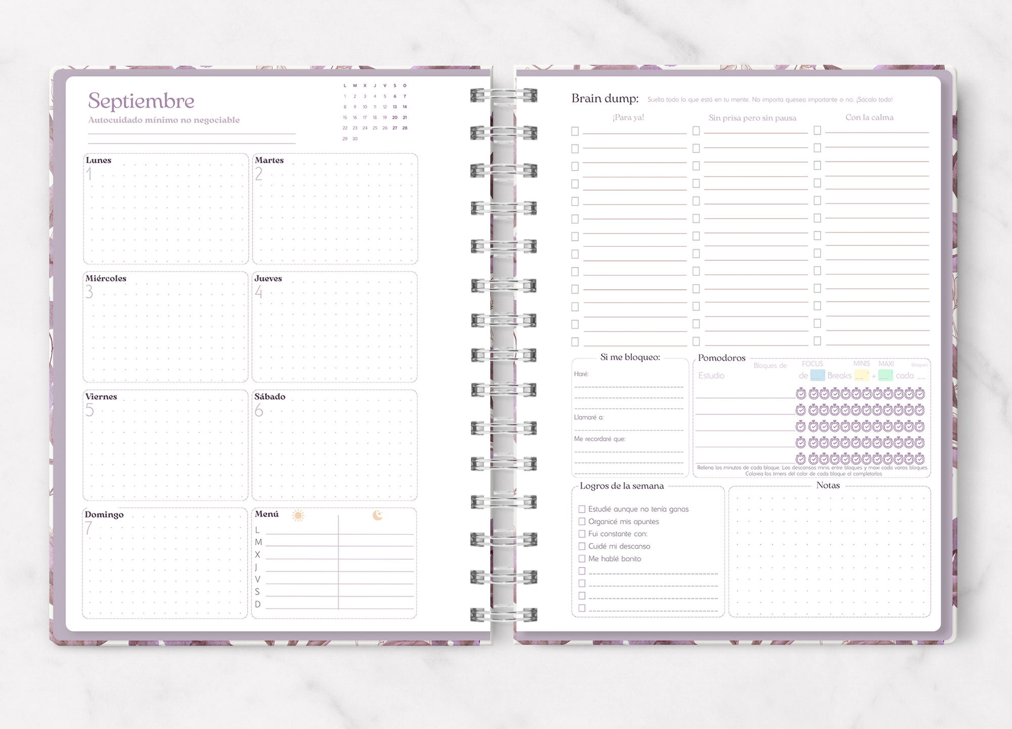 Agenda TDAH – Mi Perfecto Caos