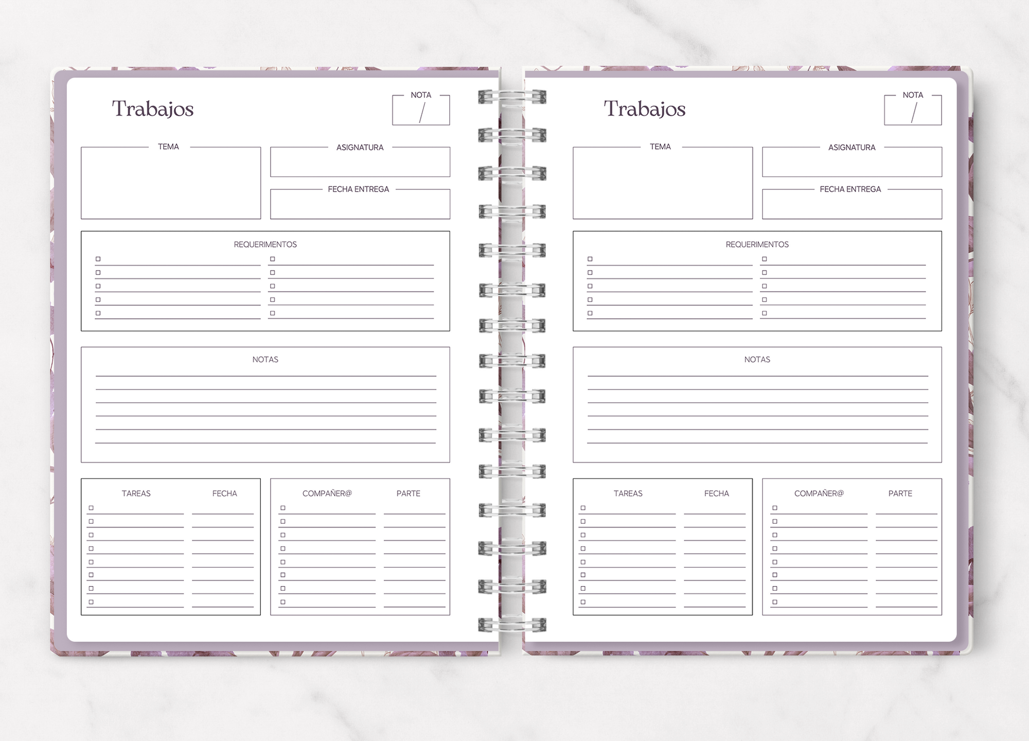 Agenda TDAH – Mi Perfecto Caos